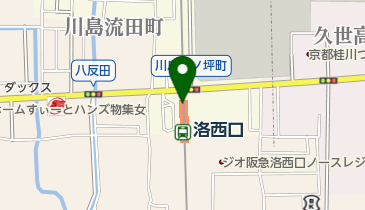 TauT阪急洛西口の地図画像