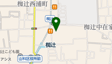 イオンタウン山科椥辻の地図画像