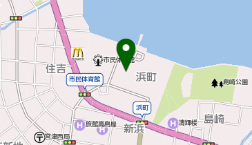 マックハウス宮津ミップル店の地図画像