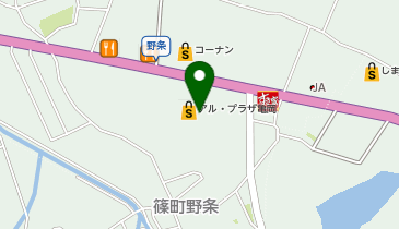 ハニーズアルプラザ亀岡店の地図画像
