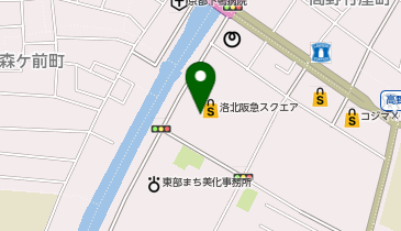 ジーユー洛北阪急スクエア店の地図画像