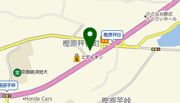 つるやゴルフ京都洛西店の地図画像