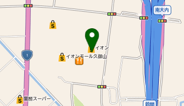 ムラサキスポーツイオンモール久御山店の地図画像