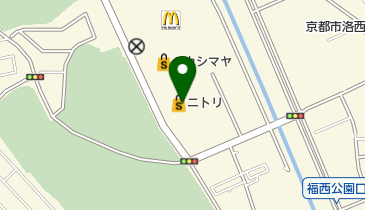 ニトリ洛西ラクセーヌ店の地図画像