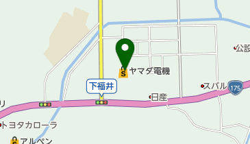 ニトリ舞鶴店の地図画像