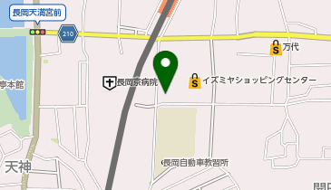 ニトリデコホームイズミヤSC長岡店の地図画像