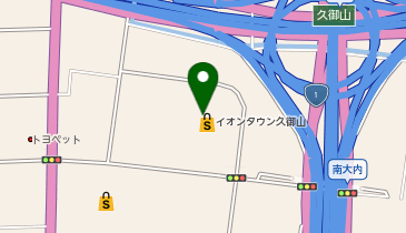 ニトリイオンタウン久御山店の地図画像