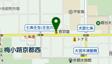 音羽堂の地図画像