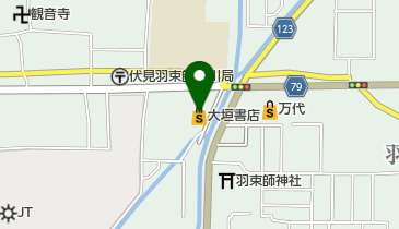 大垣書店伏見店の地図画像