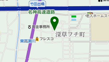 ナカヨシ書店の地図画像