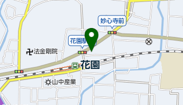 花園書店の地図画像
