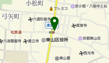 東山書院の地図画像