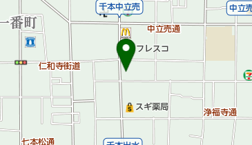 (有)松屋書店の地図画像
