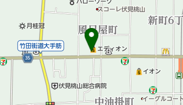 みつや書店の地図画像