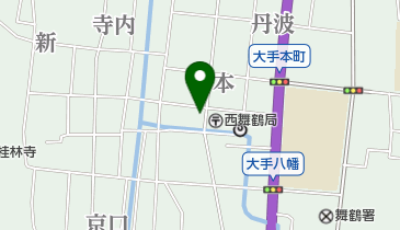 (株)村田舞鶴堂の地図画像