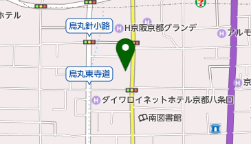 コミックショック八条口店の地図画像