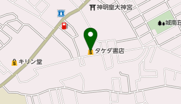 タケダ書店の地図画像