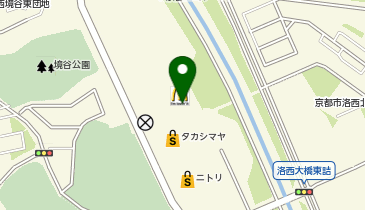 ふたば書房洛西店の地図画像