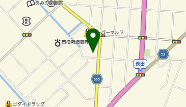 ダイソー浜宗網野店の地図画像