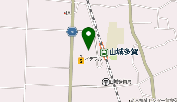 ダイソーイデフル店の地図画像