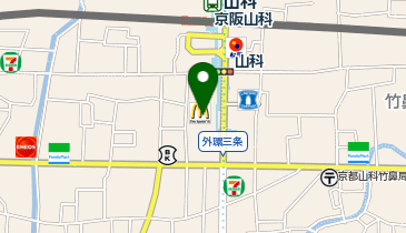シュー・プラザラクト山科店の地図画像
