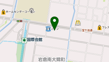 auショップ宝ヶ池の地図画像