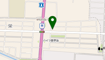 auショップ大久保バイパスの地図画像