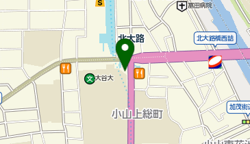 ソフトバンク北大路烏丸の地図画像