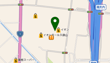 au Styleイオンモール久御山の地図画像