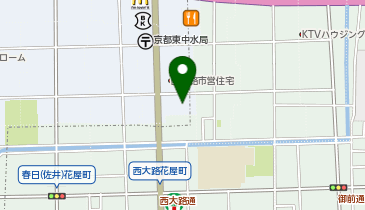 レクサス西大路の地図画像