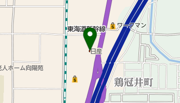 京都日産向日店の地図画像