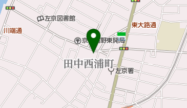 京都日産東大路店の地図画像