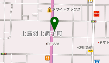 京都日産法人営業部の地図画像