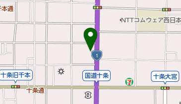 京都日産本社店の地図画像