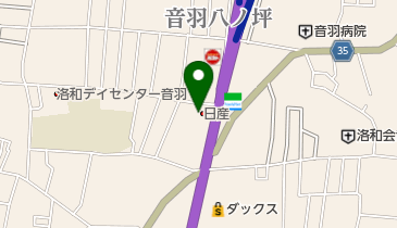 京都日産山科音羽店の地図画像