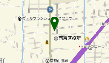 京都日産桂店の地図画像