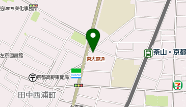 京都日産洛北店の地図画像