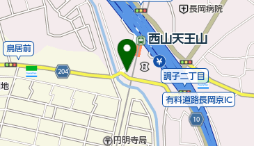 モトサイクルヤマザキの地図画像