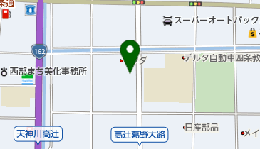 Honda Cars京都右京店の地図画像