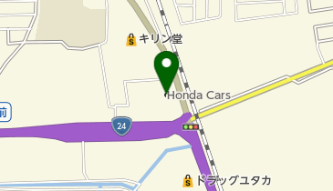Honda Cars京都城陽店の地図画像