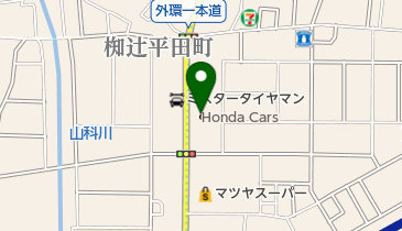 Honda Cars京都なぎ辻店の地図画像
