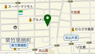 マツダオートザム紫竹の地図画像