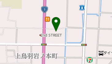 いすゞ自動車近畿京都支店の地図画像