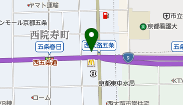 パルス西大路五条店の地図画像