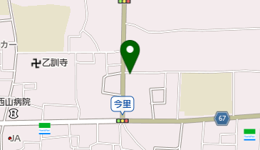 YSP京都長岡京の地図画像