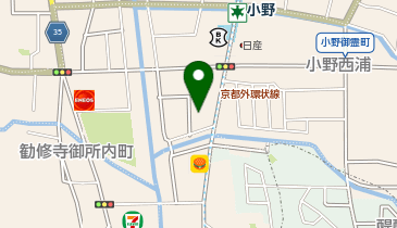 レッドバロン山科の地図画像