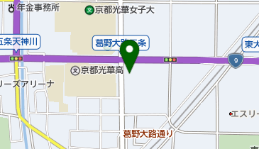 天神川ファクトリー五条カドノ店の地図画像