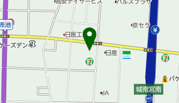 BMW京都南の地図画像
