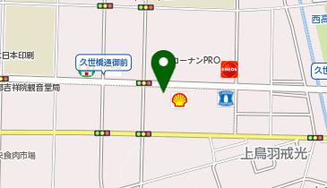 メルセデス・ベンツ京都南の地図画像