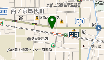 トヨタカローラ京都円町店の地図画像